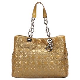 Sac cabas Dior Marron Cannage Soft Shopper Marron