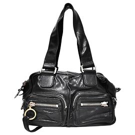 Chloé Borsa a tracolla in pelle nera di Chloe Betty Nero