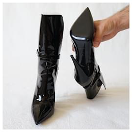 Saint Laurent-Ankle Boots-Black