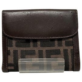 Fendi-Fendi Wallet-Brown