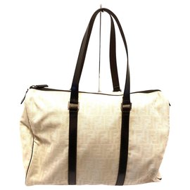 Fendi-Fendi Travel bag-Beige