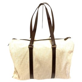 Fendi-Fendi Travel bag-Beige