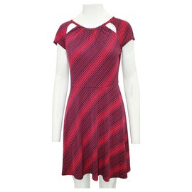 Michael Kors-Red Print Dress-Red