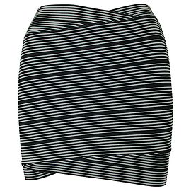 Bcbg Max Azria Mini jupe bandage Noir