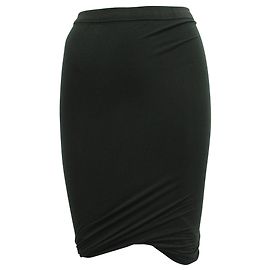 T By Alexander Wang Saia preta Preto