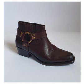 Maje-Boots-Brown