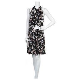 Vestido floral de viscose Juicy Couture Multicor