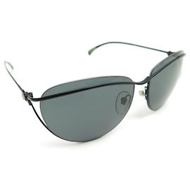 Chanel sunglasses 4181 BLACK METAL + BLACK SUNGLASSES CASE Black