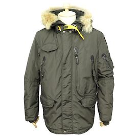 NEW PARAJUMPERS RIGHT HAND MAN COAT 19WMPMJCKMA03 l 52 XL KHAKI NEW COAT Khaki