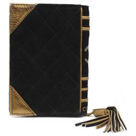 Chanel-Chanel Bible Clutch Bag 2000's-Black