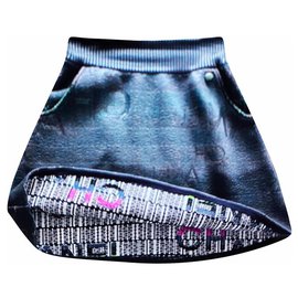 Chanel-LOGO Reversible Skirt-Multiple colors
