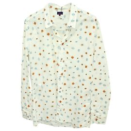Paul Smith Chemise blanche avec imprimé Blanc