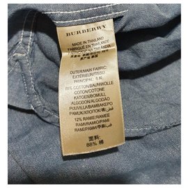 Burberry-Camisetas-Azul