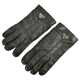 Guantes Prada Negro