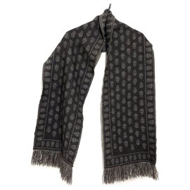 Lenço Alexander McQueen Marrom