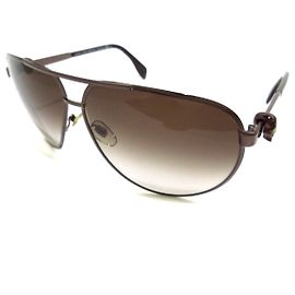 Alexander McQueen Glasses Brown