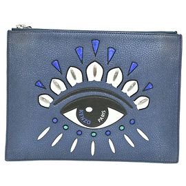 Pochette Kenzo Blu