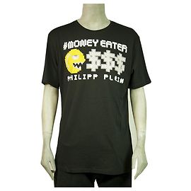 T-shirt à manches courtes noir Money Eater de Philipp Plein - Taille 3XL Noir