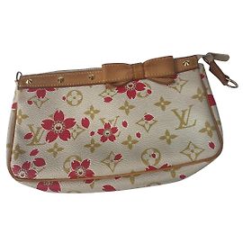 Louis Vuitton Cherry blossom Rouge Beige Doré Crème