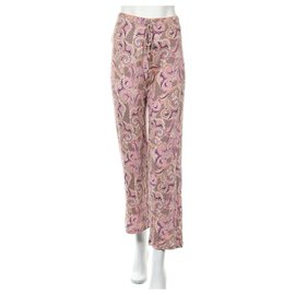 Cynthia Rowley Pants Viscose Elastane M Multiple colors