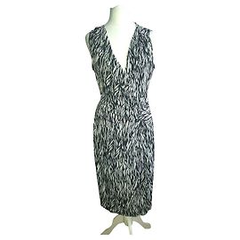 Ghost London Ghost dress in black and white Black White