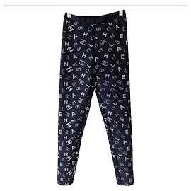 Chanel Pantaloni, ghette Nero