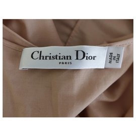 Christian Dior-Christian Dior Maxi Dress-Beige