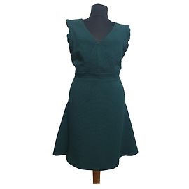 Vestido midi verde Sandro Verde