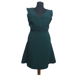 Sandro Midikleid grün Grün