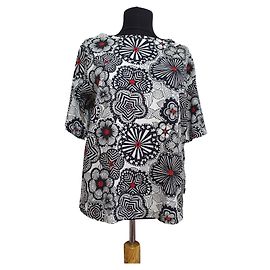 Haut en coton Marimekko Uniqlo Taille M Multicolore
