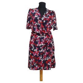 Robe fleurie Zapa en polyester Taille M Multicolore