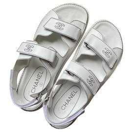 Chanel sandali Nero Bianco