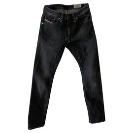 Diesel-Pants-Grey,Dark grey
