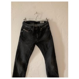Diesel-Pants-Grey,Dark grey