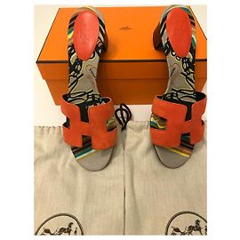 HERMÈS: Sandals / Mules "OASIS" model Size 40 Multiple colors