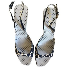 Prada-prada sandals-Navy blue