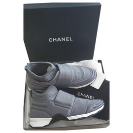 Chanel Sneakers Gris anthracite