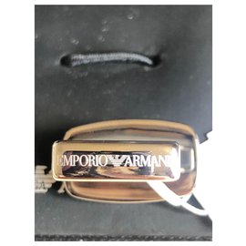 Emporio Armani-Emporio Armani cufflinks-Black,Grey,Silver hardware