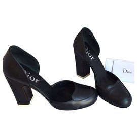 Dior-Dior heels with box-Black