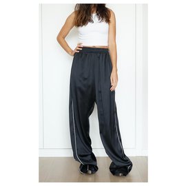Balenciaga-Pants, leggings-Black