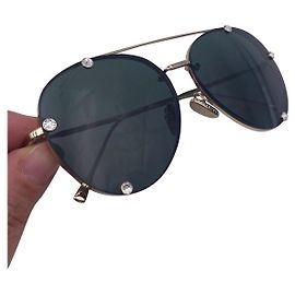 Occhiali da sole Valentino Pilot 2021 D'oro Verde