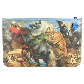 Louis Vuitton-Bolsa de embreagem Jeff Koons Rubens Neverfull Pochette-Outro