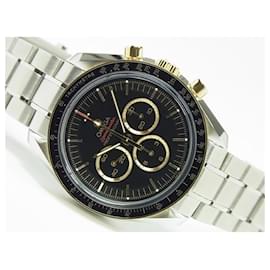 Omega-OMEGA Speedmaster Professional Tokyo2020 limited edition black SS x18KYG combination Mens-Black