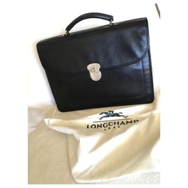 Longchamp-Saddlebags-Black