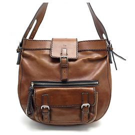 Chloé BOLSA CHLOE EDITH HOBO EM COURO MARROM BOLSA DE MÃO Marrom