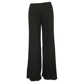 Reformation Calça de renda preta Preto