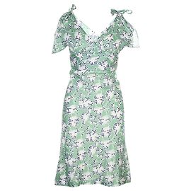 Paul & Joe Vestido floral verde Verde