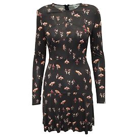 Bimba & Lola Vestido estampado Marrom