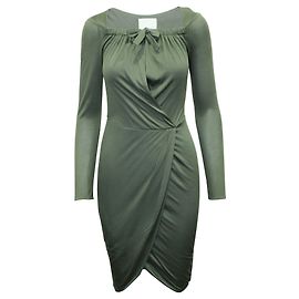 3.1 Phillip Lim Khakifarbenes Freizeitkleid Grün