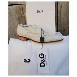 Dolce & Gabbana-Oxford Dolce & Gabbana p 36,5-Blanco